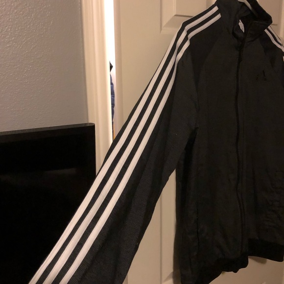 Adidas Sleeve-Stripes Windbreaker - Picture 2 of 5